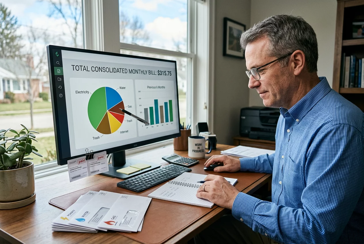 Multi-Utility Invoice Consolidation