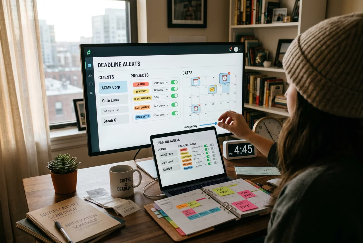 Customizable Billing Deadline Notifications